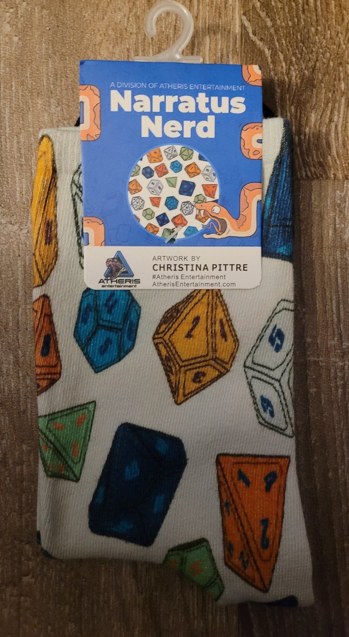 Dice Dice Baby, Socks (one size fit most) (*See Per Order Flat Rate Shipping)