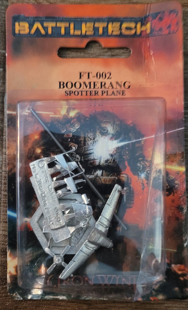 BattleTech FT-002 Boomerang Spotter Plane (*See per Order Flat rate Shipping)