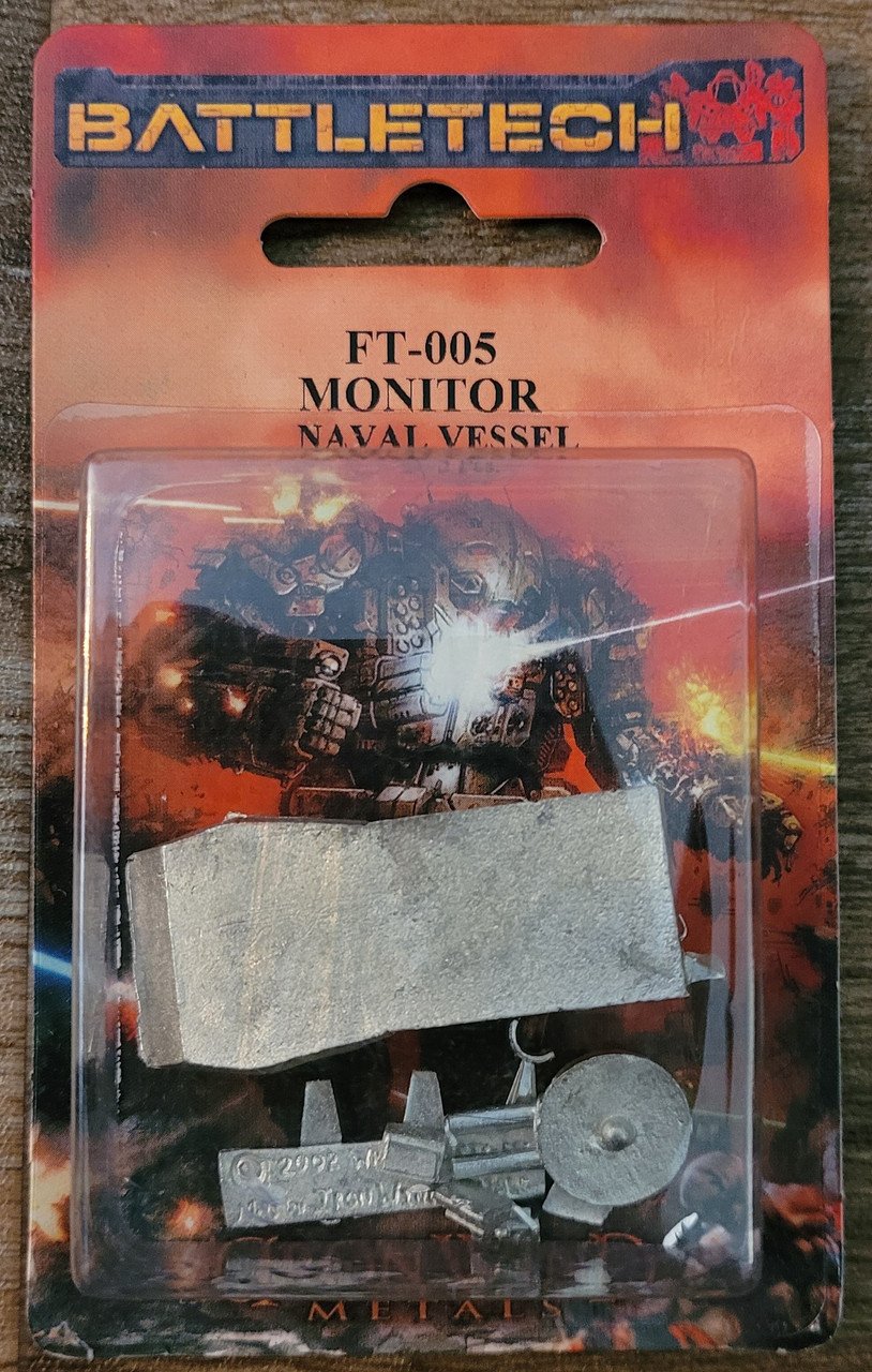 BattleTech FT-005 Monnitor Naval Vessel (*See Per Order Flat Rate Shipping)