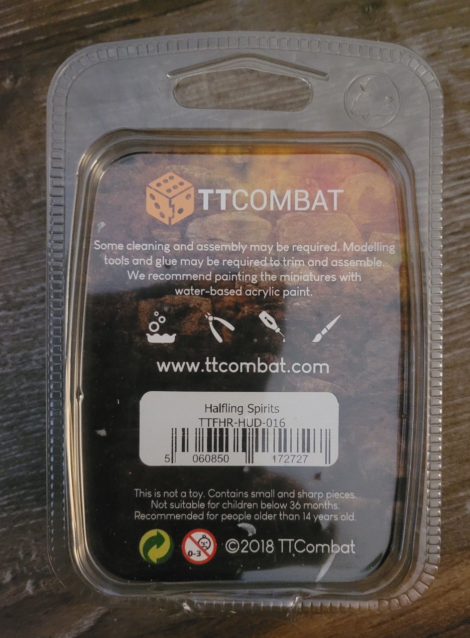 28mm Fantasy Halfing Spirits (*See Per Order Flat Rate Shipping)