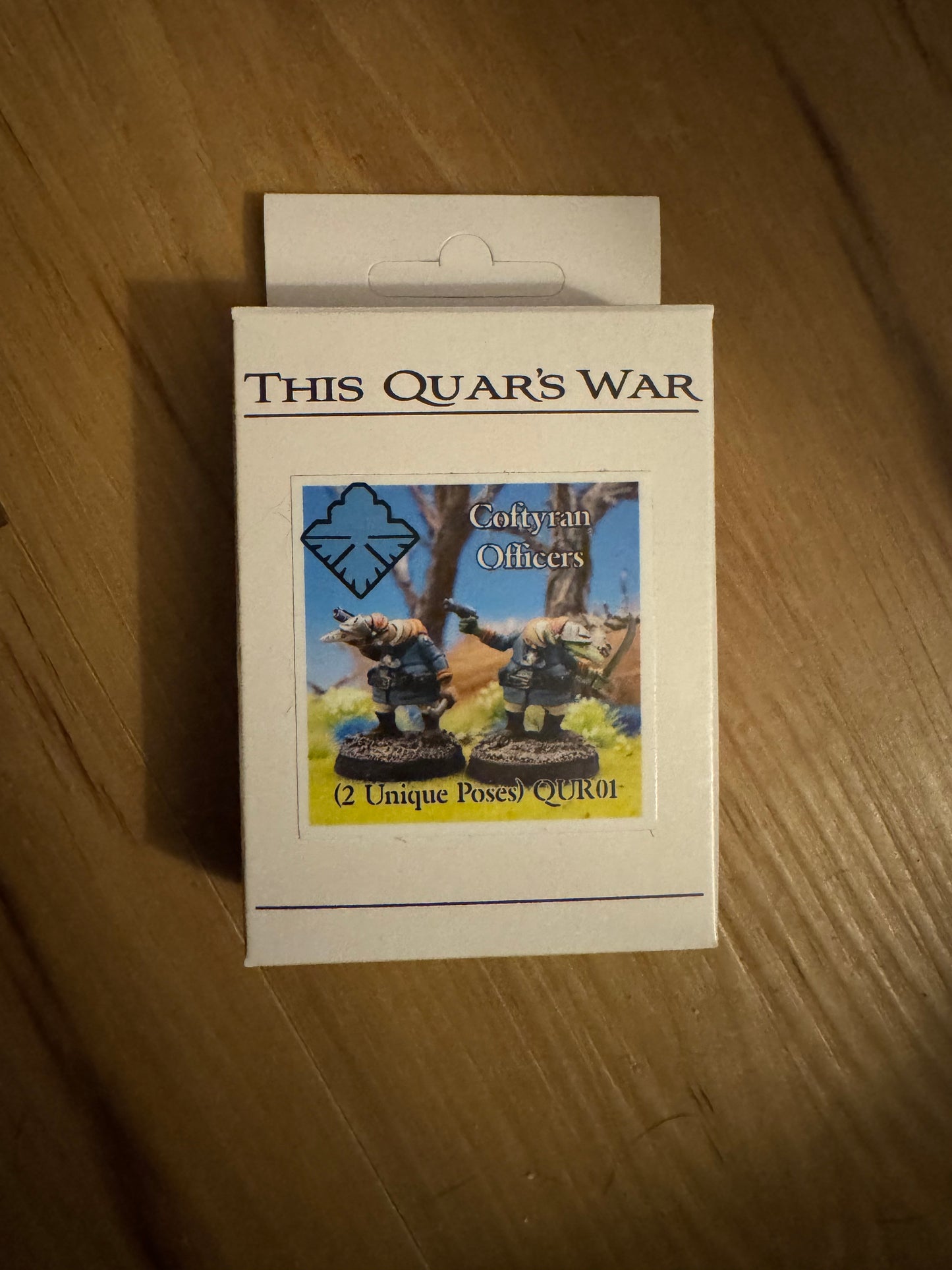 Wargames Atlantic This Quar's War Crusader Officers (*See Per Order Flat Rate Shipping)