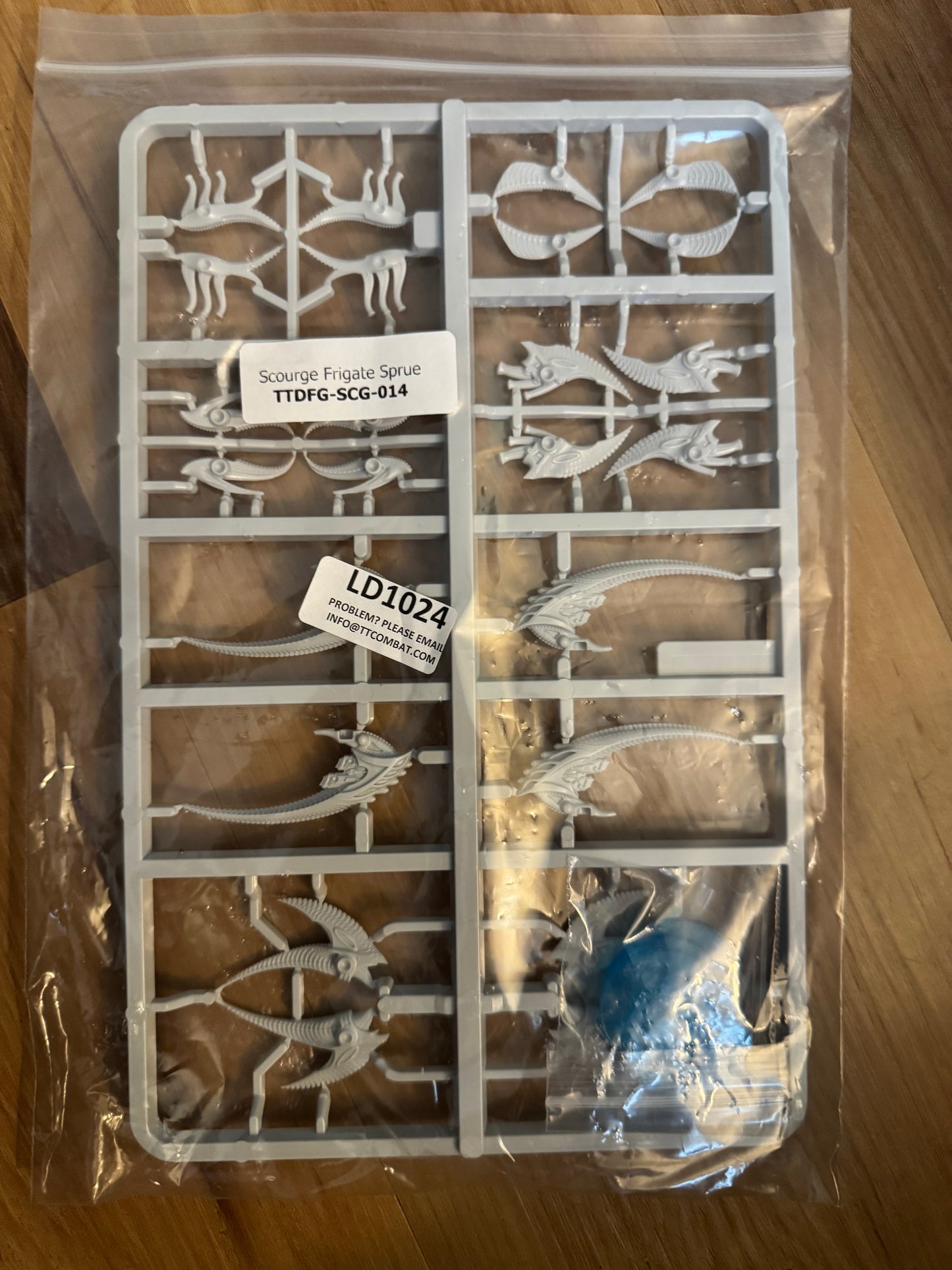 Dropfleet Commander Scourge Frigate Sprue (*See Per Order Flat Rate Shipping)