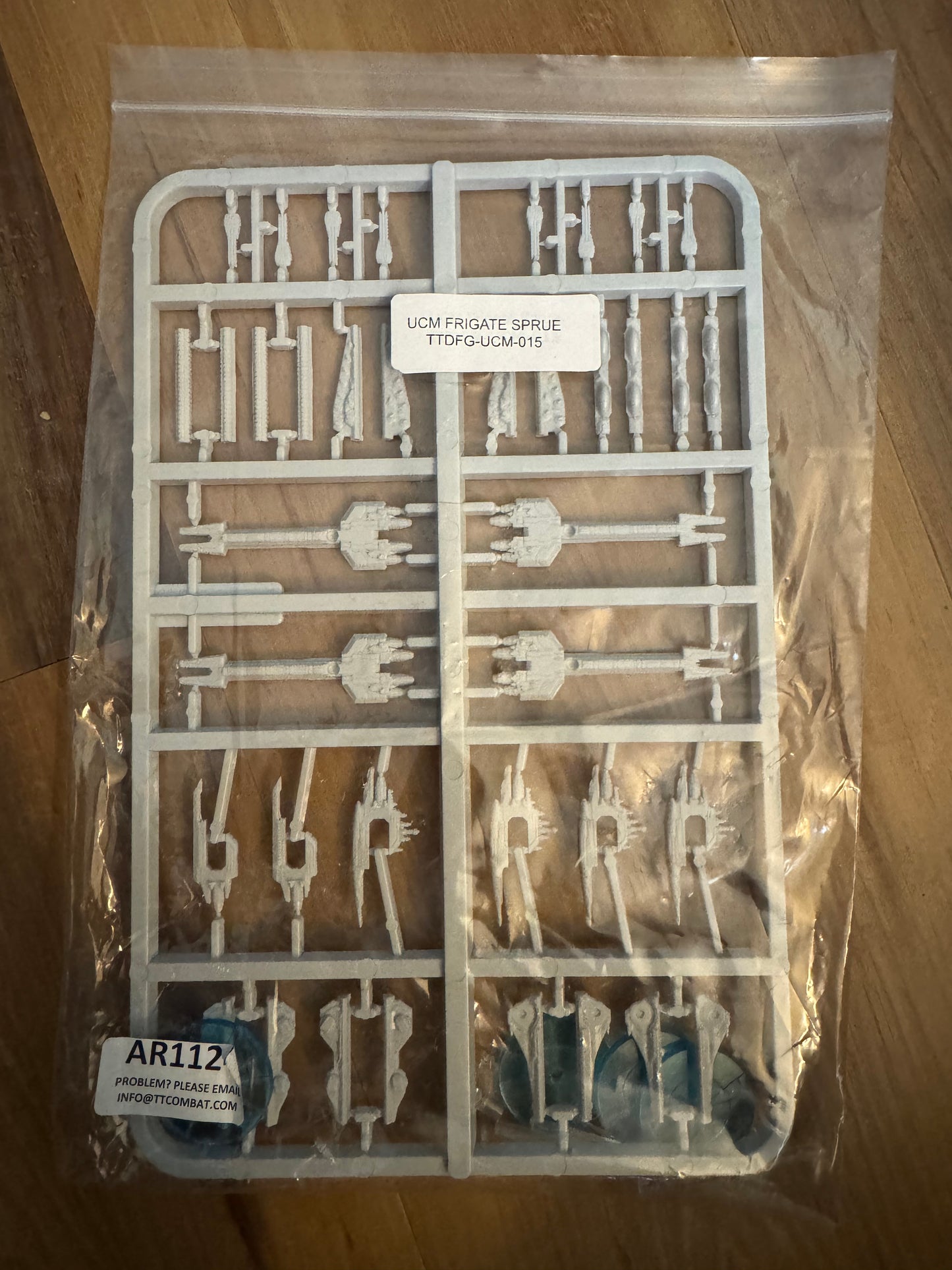 Dropfleet Commander UCM Frigate Sprue (*See Per Order Flat Rate Shipping)