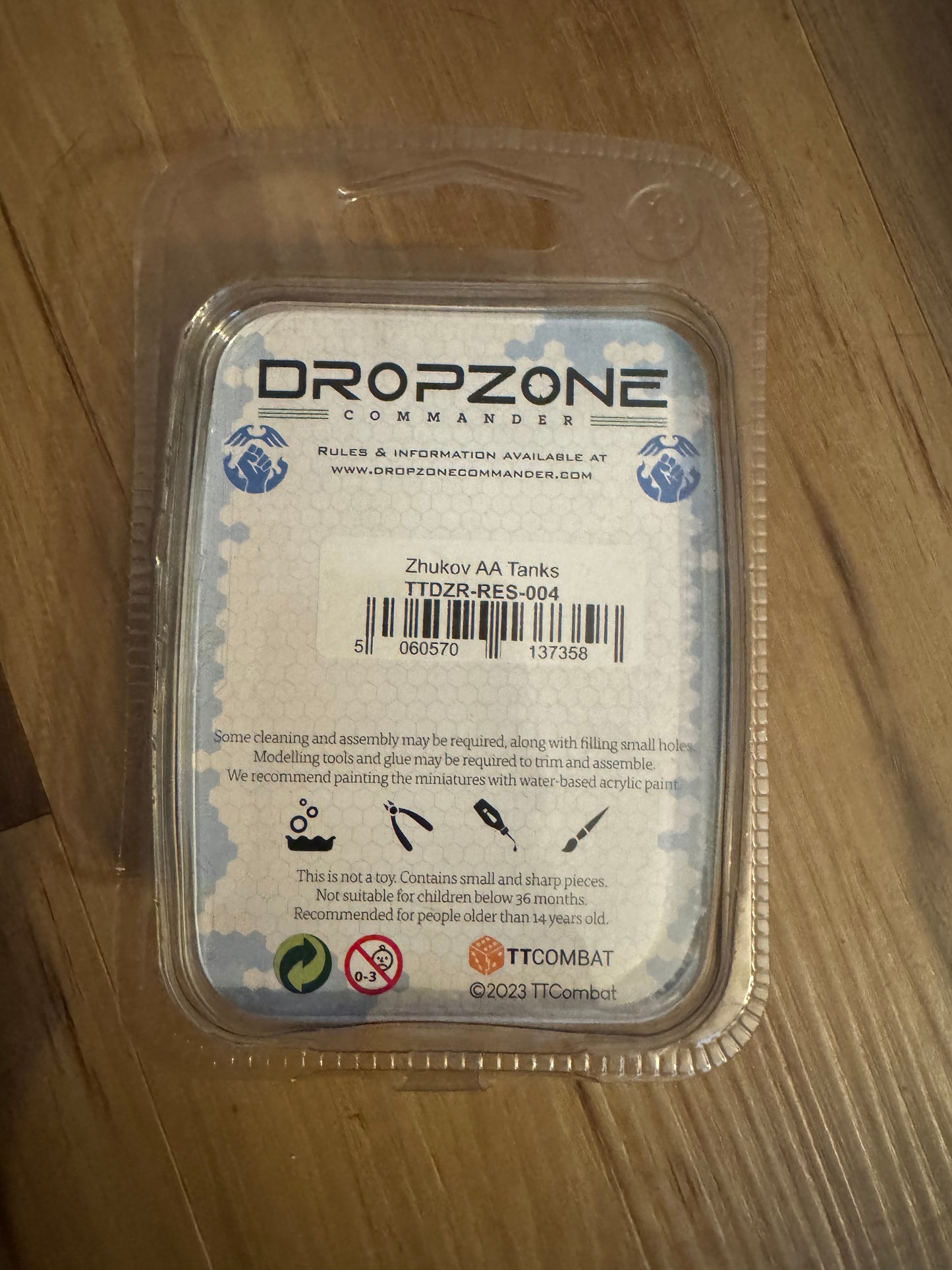 Dropzone Commander RES Zhukov AA Tanks (*See Per Order Flat Rate Shipping)