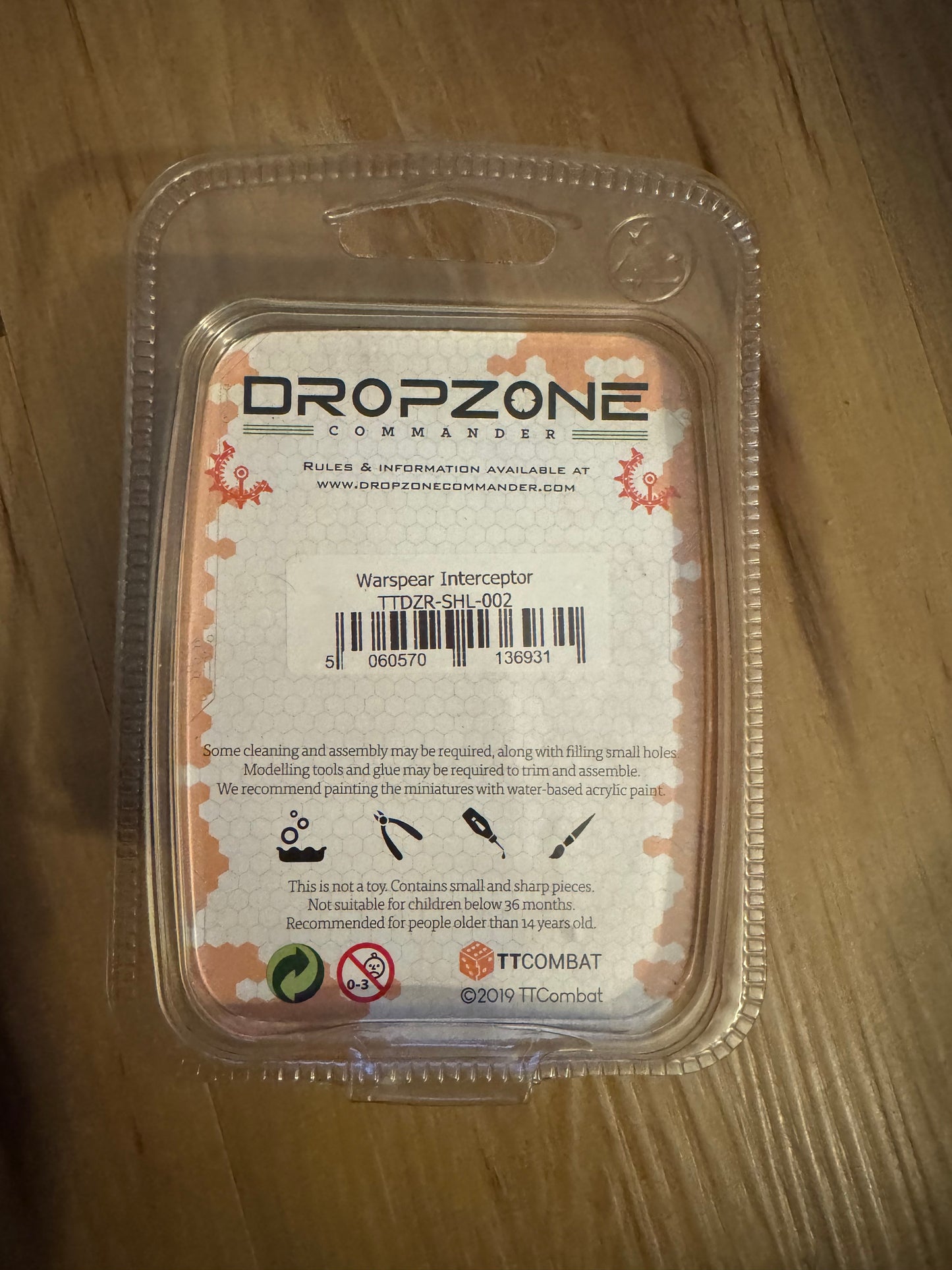 Dropzone Commander Shaltari Warspear Interceptor (*See Per Order Flat Rate Shipping)