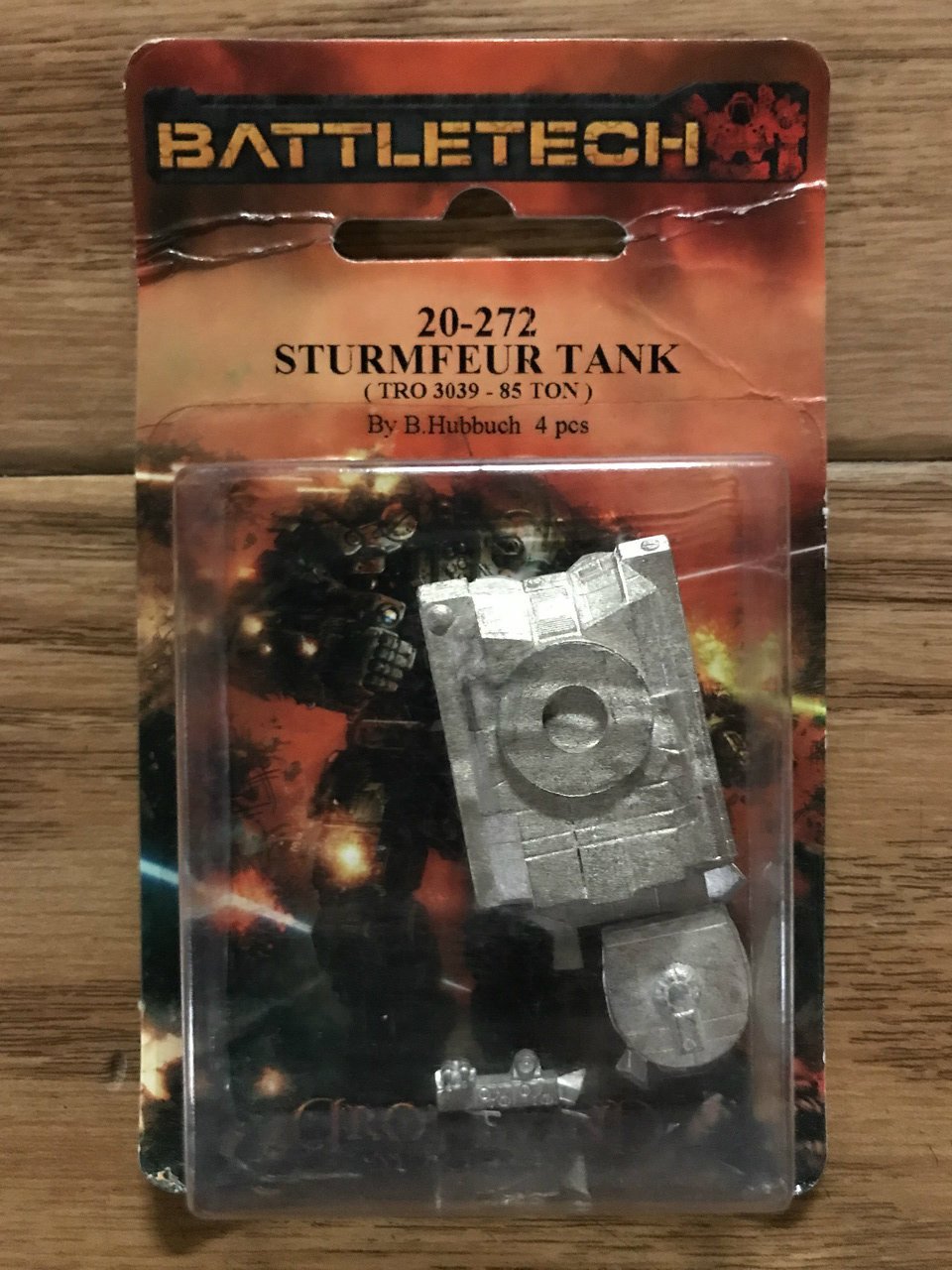 Battletech Miniatures: Sturmfeur Tank 20-272 (*See Per Order Flat Rate Shipping)