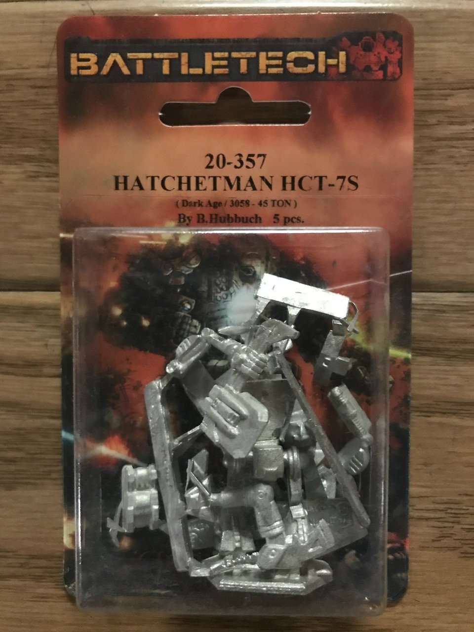 Battletech 20-357 Hatchetman Mech (*See Per Order Flat Rate Shipping)