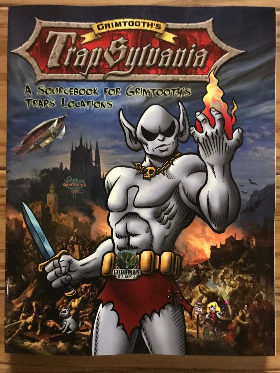 Grimtooth's Trapsylvania RPG Softcover (*See Per Order Flat Rate Shipping)