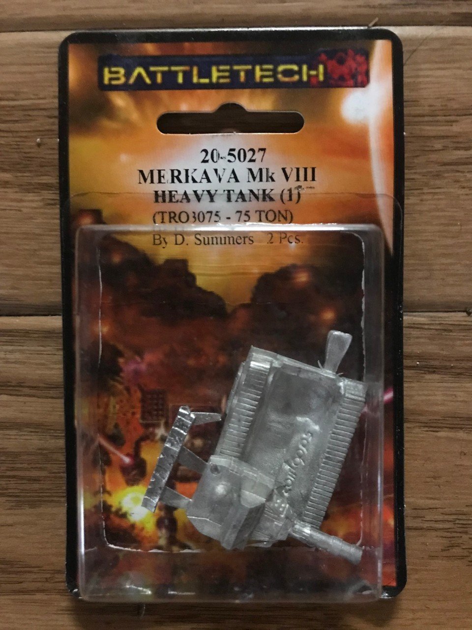 Battletech 20-5027 Merkava Mk VIII Heavy Tank (*See Per Order Flat rate Shipping)