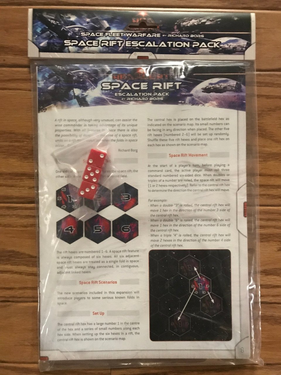 Red Alert: Space Rift Escalation Pack (*See Per Order Flat Rate Shipping)