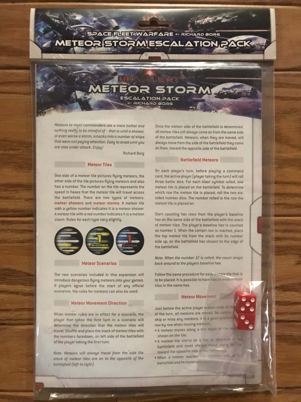 Red Alert: Meteor Storm Escalation Pack (*See Per Order Flat Rate Shipping)