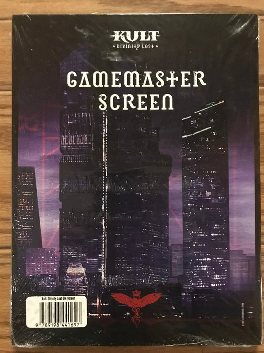 Kult RPG: Divinity Lost GM Screen (*See Per Order Flat Rate Shipping)