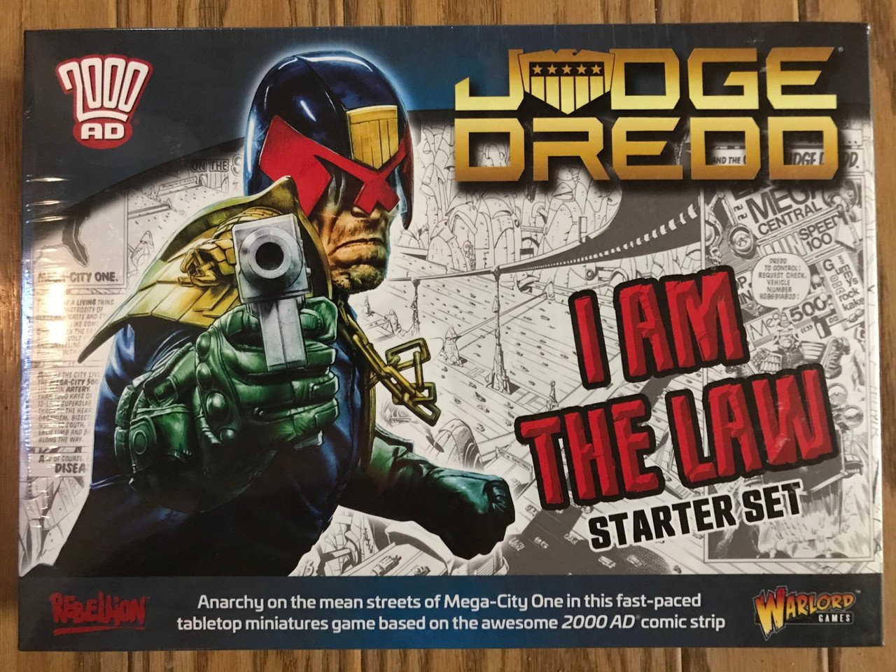 Judge Dredd: 'I Am The Law' Starter Game (*See Per Order Flat Rate Shipping)