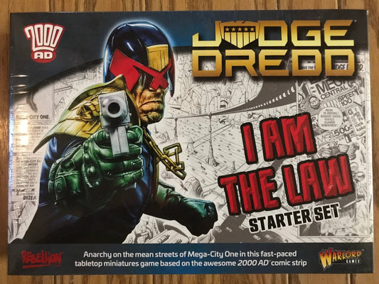 Judge Dredd: 'I Am The Law' Starter Game (*See Per Order Flat Rate Shipping)