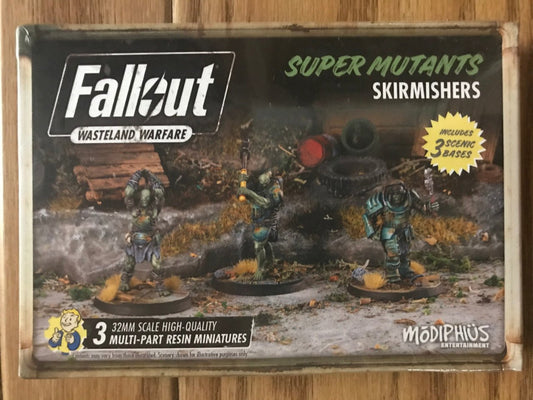 Fallout Wasteland Warfare - Super Mutants Skirmishers (*See Per Order Flat Rate Shipping)