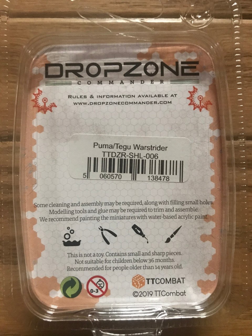 Dropzone Commander: Puma Sonic Warstrider (*See Per Order Flat Rate Shipping)