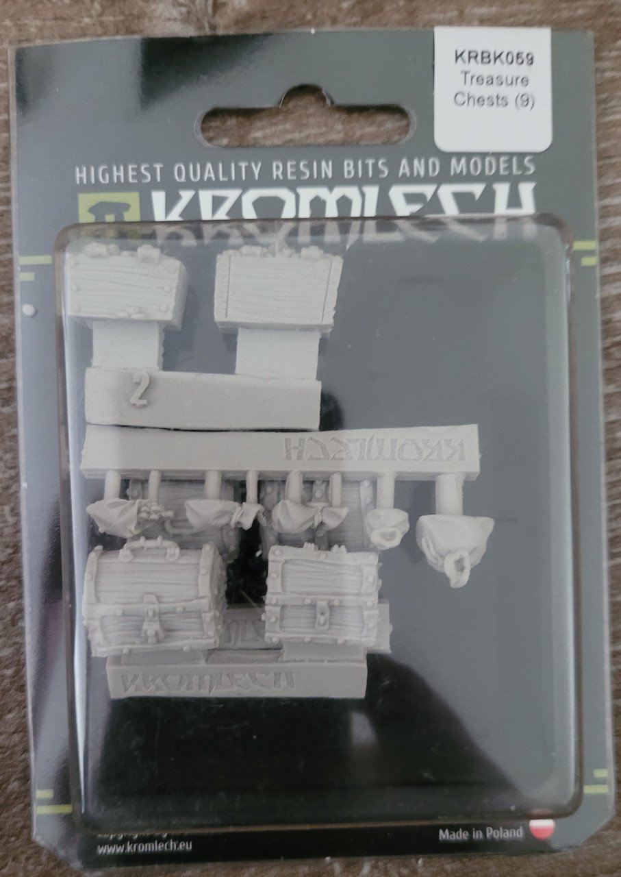 Kromlech Conversion Bitz Treasure Chests (9) (*See Per Order Flat Rate Shipping)