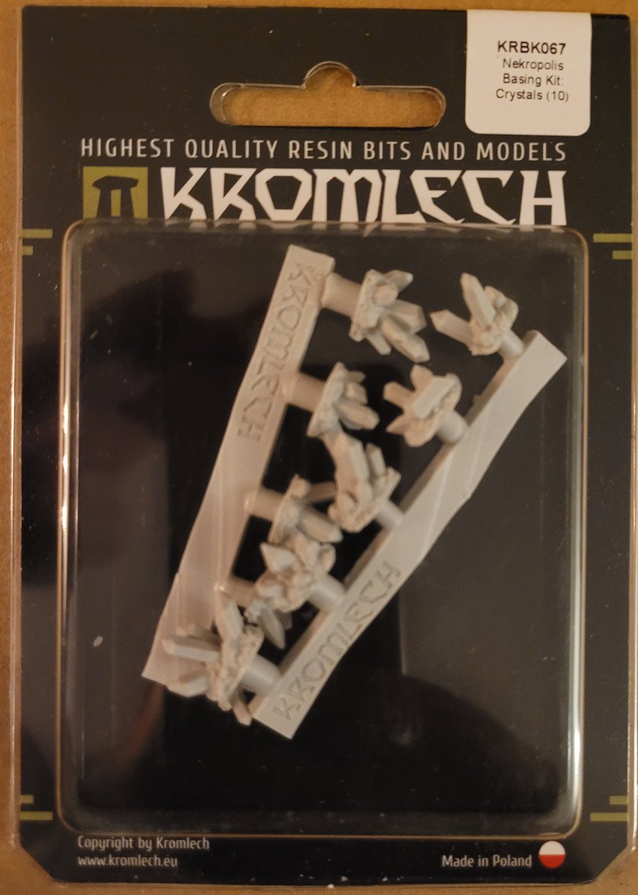 Kromlech Conversion Bitz Nekropolis Basing Kit Crystals (10) (*See Per Order Flat Rate Shipping)