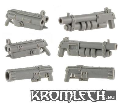 Kromlech Conversion Bitz Orc Shotguns (6) (*See Per Order Flat Rate Shipping)
