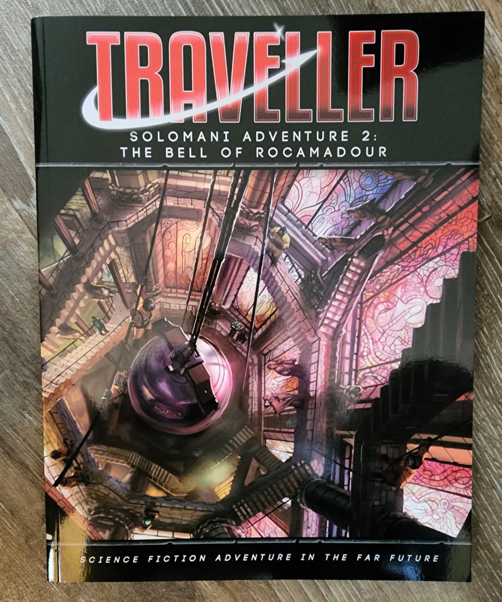Traveller RPG Adventure 2 The Bell of Rocamadour (*See Per Order Flat Rate Shipping)