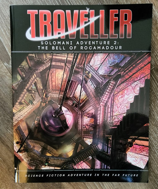 Traveller RPG Adventure 2 The Bell of Rocamadour (*See Per Order Flat Rate Shipping)