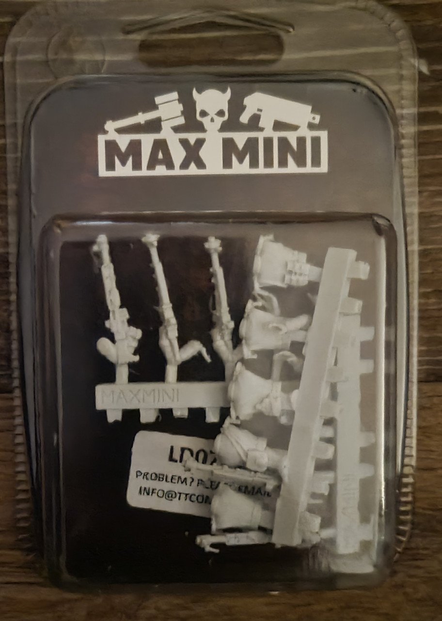MaxMini Elite Guardman Torsos (5) (*See Per Order Flat Rate Shipping)