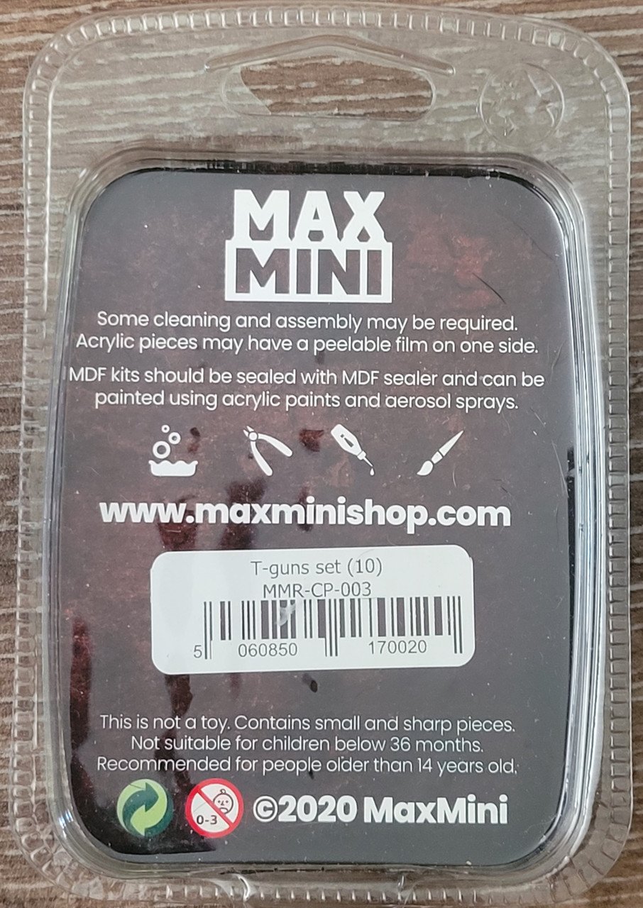 Max Mini T-guns set (10) (*See Per Order Flat Rate Shipping)