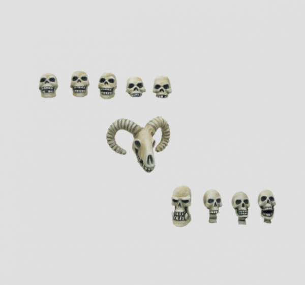 MaxMini Skulls (10) (*See Per Order Flat Rate Shipping)