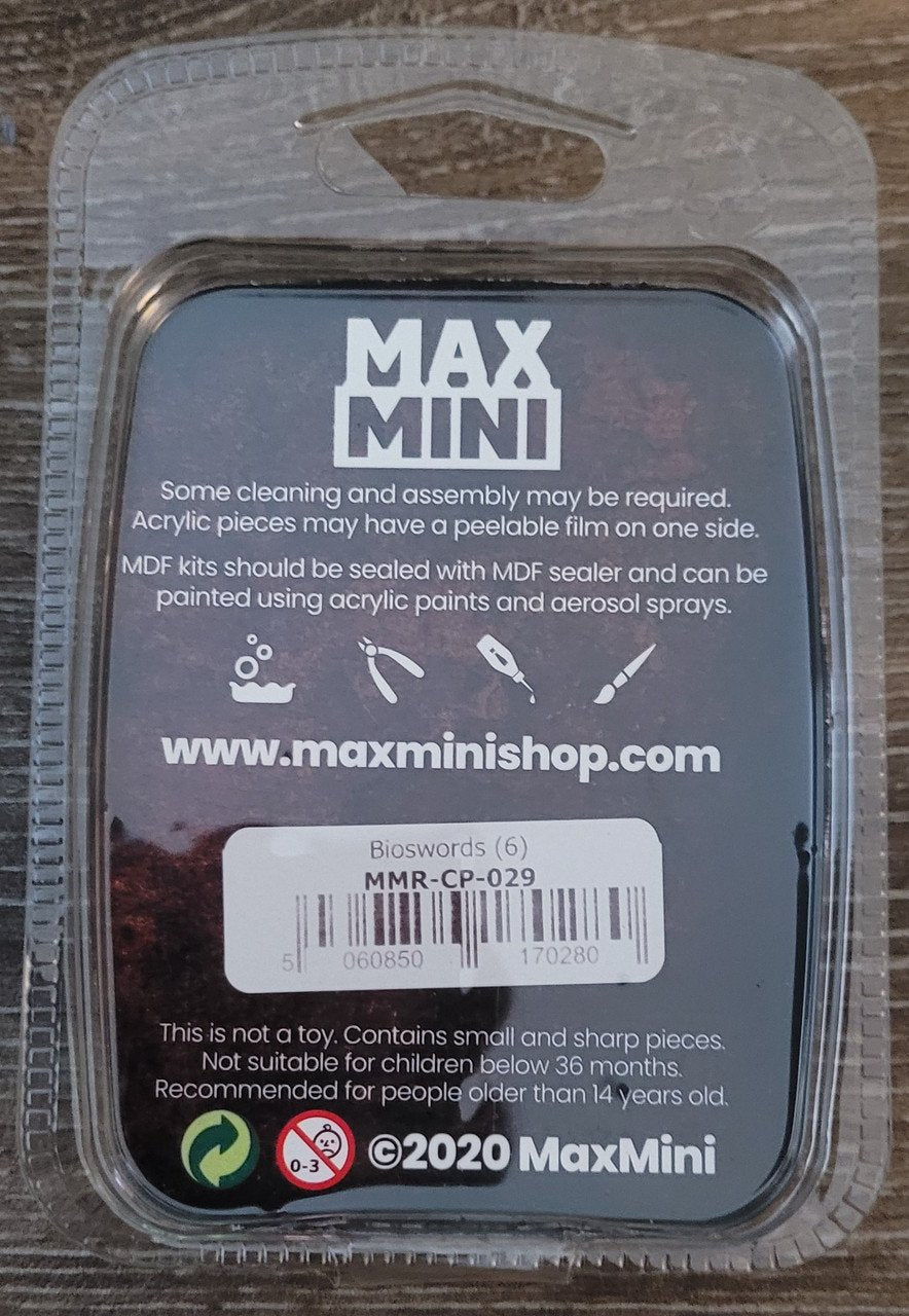 MaxMini Bioswords (10)  (*See Per Order Flat Rate Shipping)