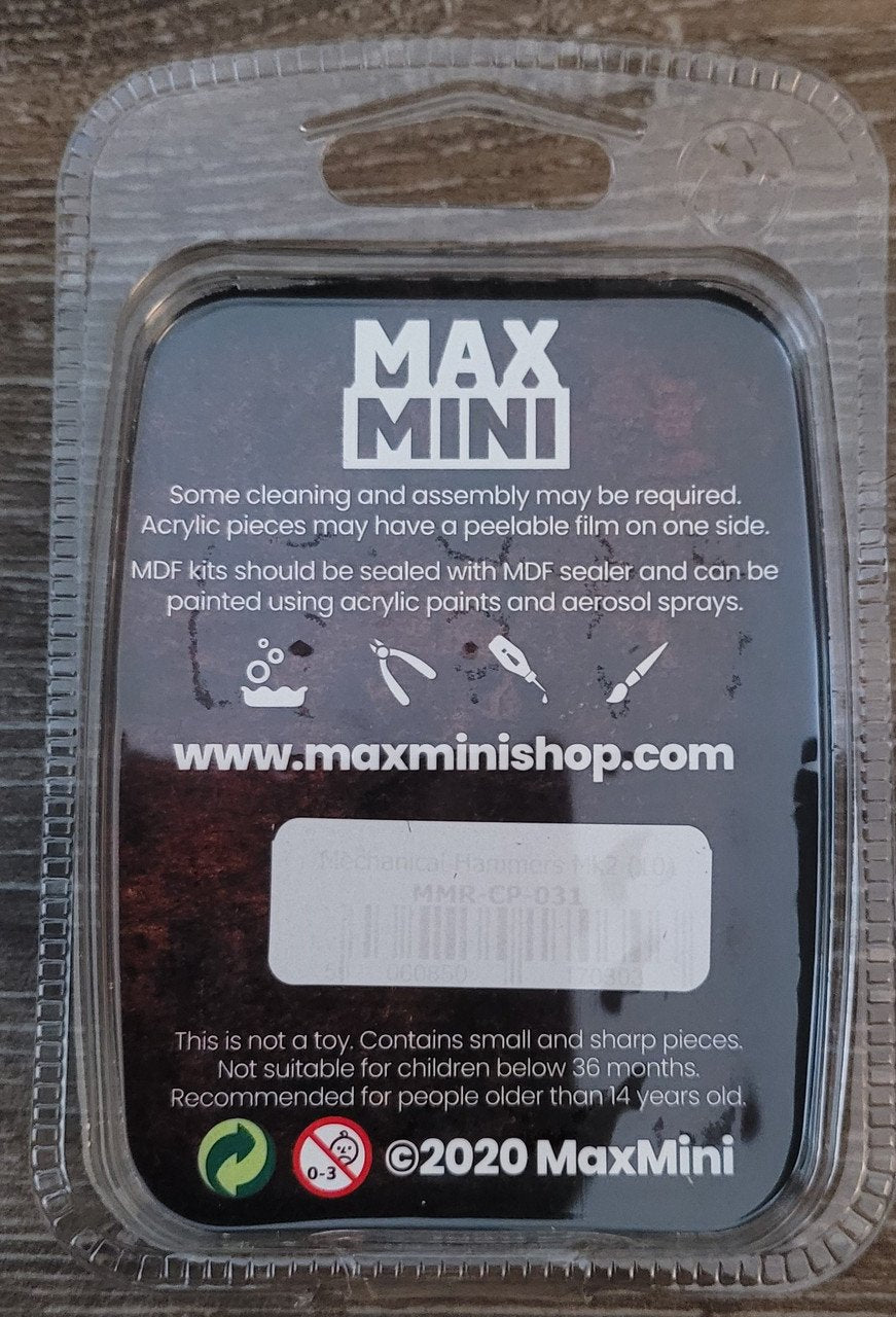 MaxMini Mechanical Hammers Mk2 (10) (*See Per Order Flat Rate Shipping)