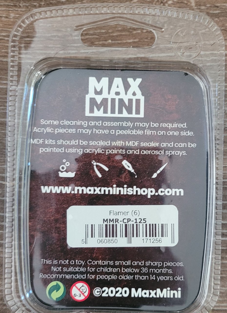 MaxMini Flamer (6) (*See Per Order Flat Rate Shipping)