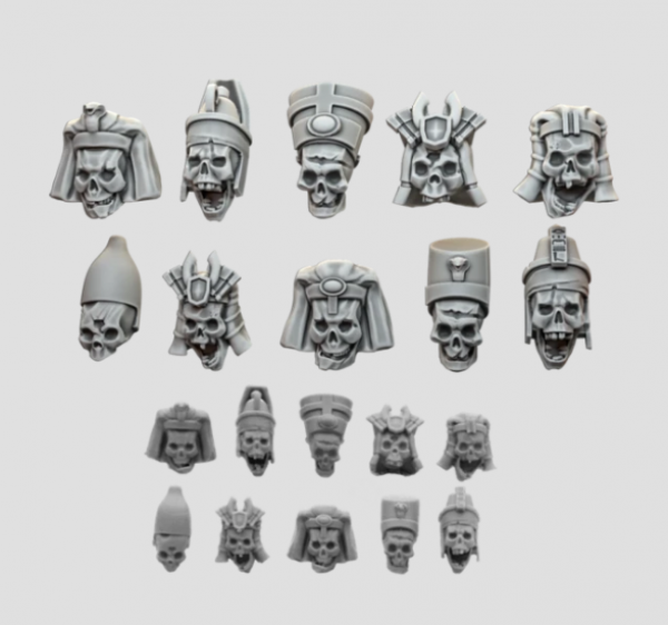 MaxMini Stygian Skulls (10) (*See Per Order Flat Rate Shipping)