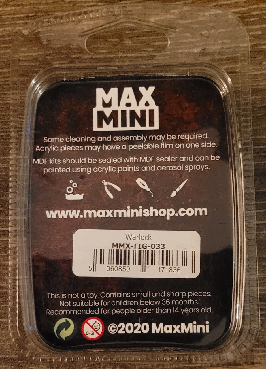 MaxMini Warlock (1) (*See Per Order Flat Rate Shipping)