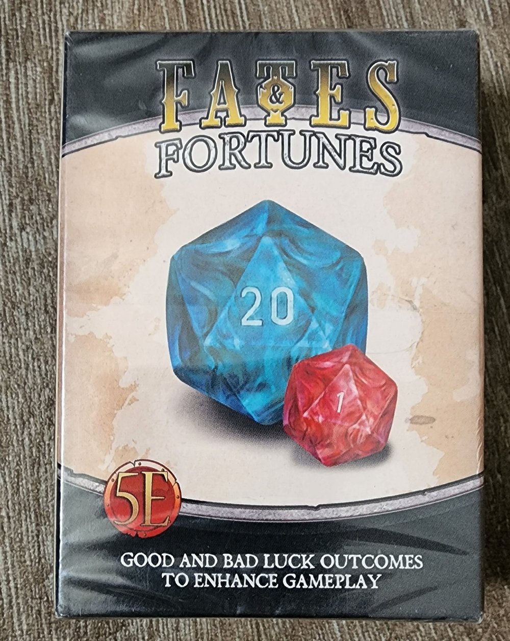 RPG Accessory Fates & Fortunes Deck (5E) (*See Per Order Flat Rate Shipping)