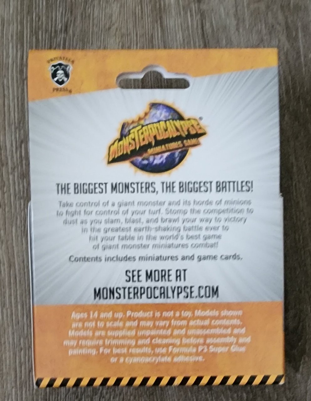 Monsterpocalypse Mini Game Raptix - Strike Fighter - Steel Shell Crab (*See Per Order Flat Rate Shipping)