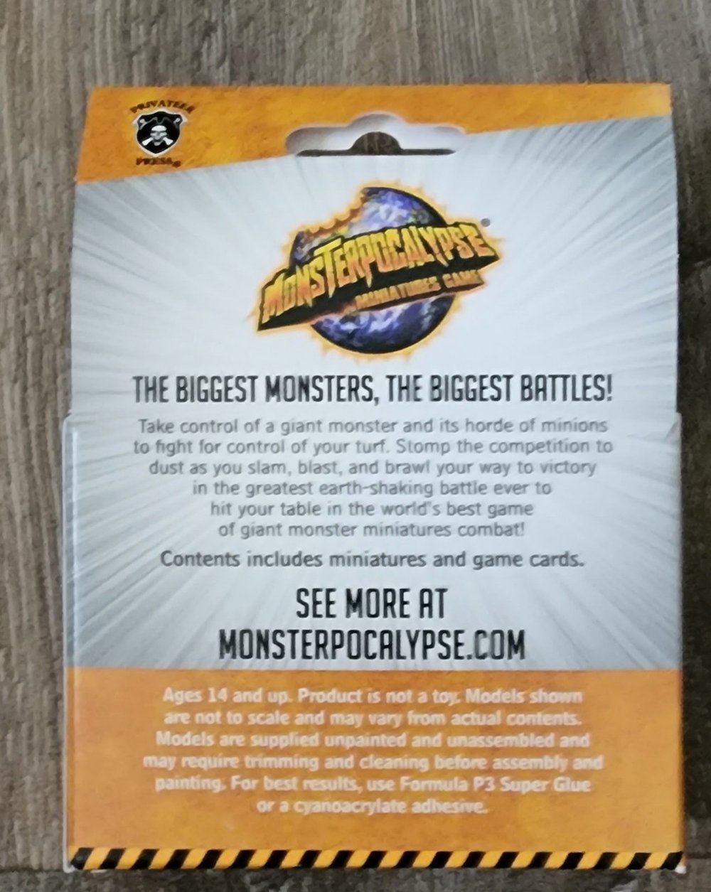 Monsterpocalypse Mini Game Belcher - Dire Ant  (*See Per Order Flat Rate Shipping)