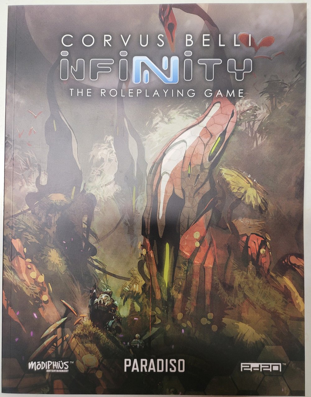Infinity RPG: Paradiso Planet Book (*See Per Order Flat Rate Shipping)