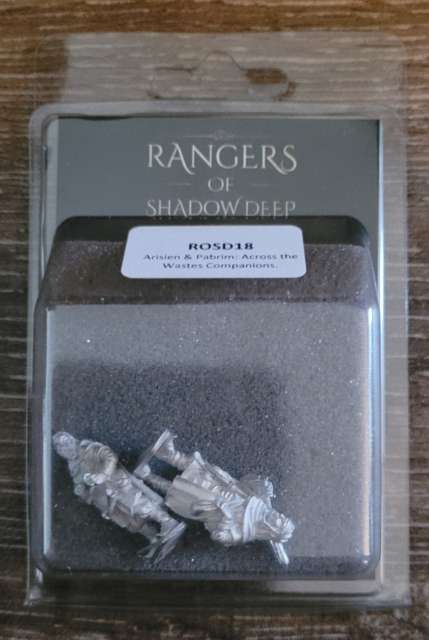 Rangers of Shadow Deep: Arisien & Pabrim - Across the Wastes Companions (*See Per Order Flat Rate Shipping)