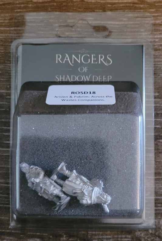 Rangers of Shadow Deep: Arisien & Pabrim - Across the Wastes Companions (*See Per Order Flat Rate Shipping)
