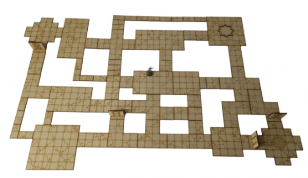 RPG Scenics Dungeon Tiles Set A  (*See Per Order Flat Rate Shipping)