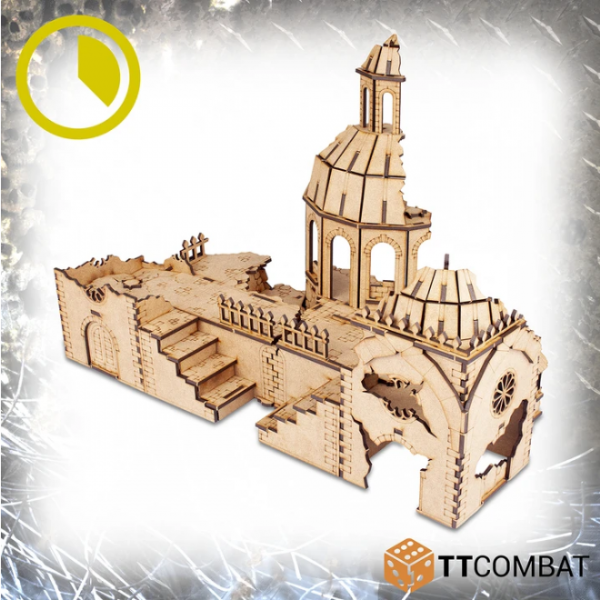 Sci-Fi / Gothic Scenics Ruined Convent Cathedral (*See Per Order Flat Rate Shipping)