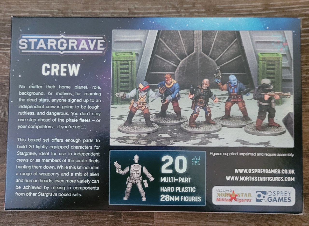 Stargrave: Crew Box Set (*See Per Order Flat Rate Shipping)