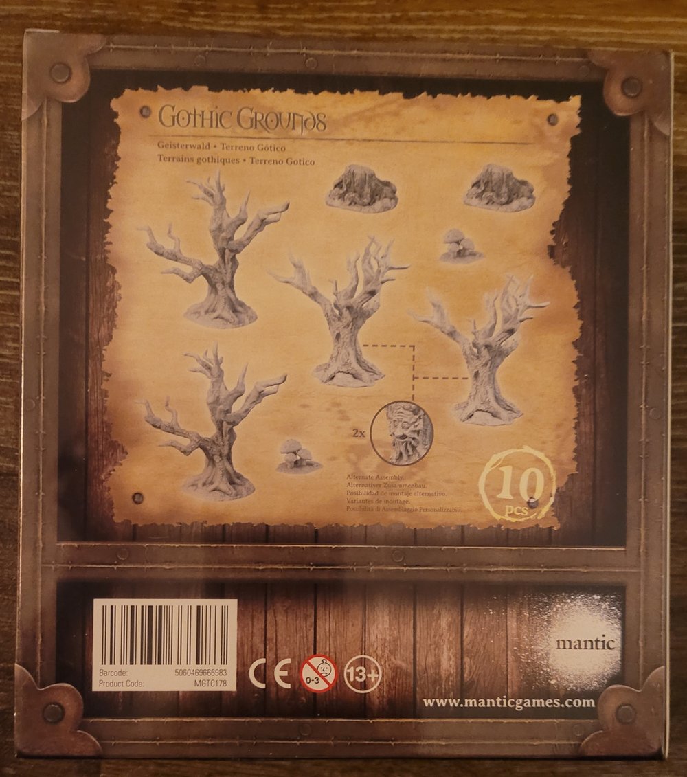 Terrain Crates Gothic Grounds Scenics (*See Per Order Flat Rate Shipping)