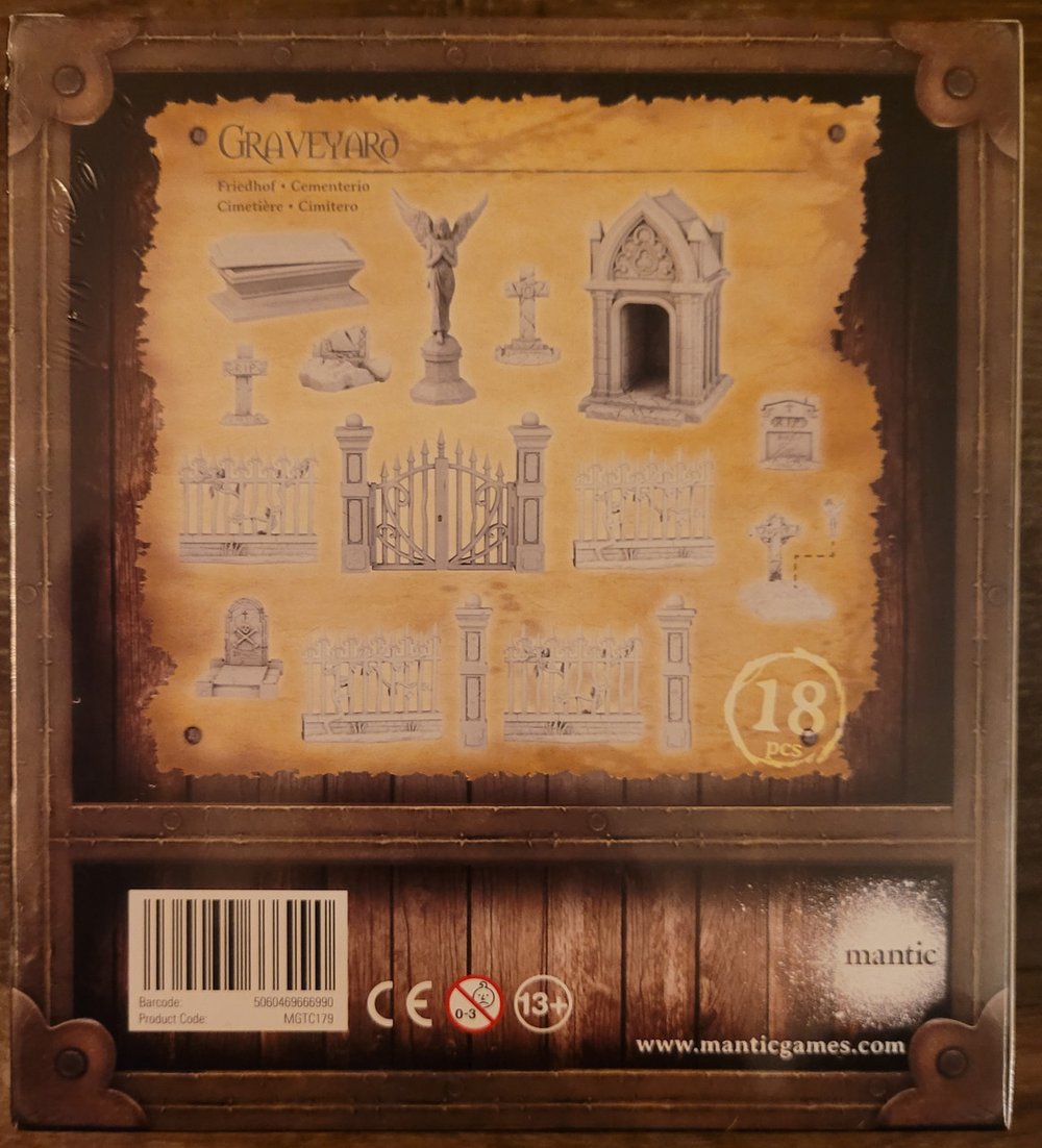 Terrain Crates Graveyard Scenics (*See Per Order Flat Rate Shipping)