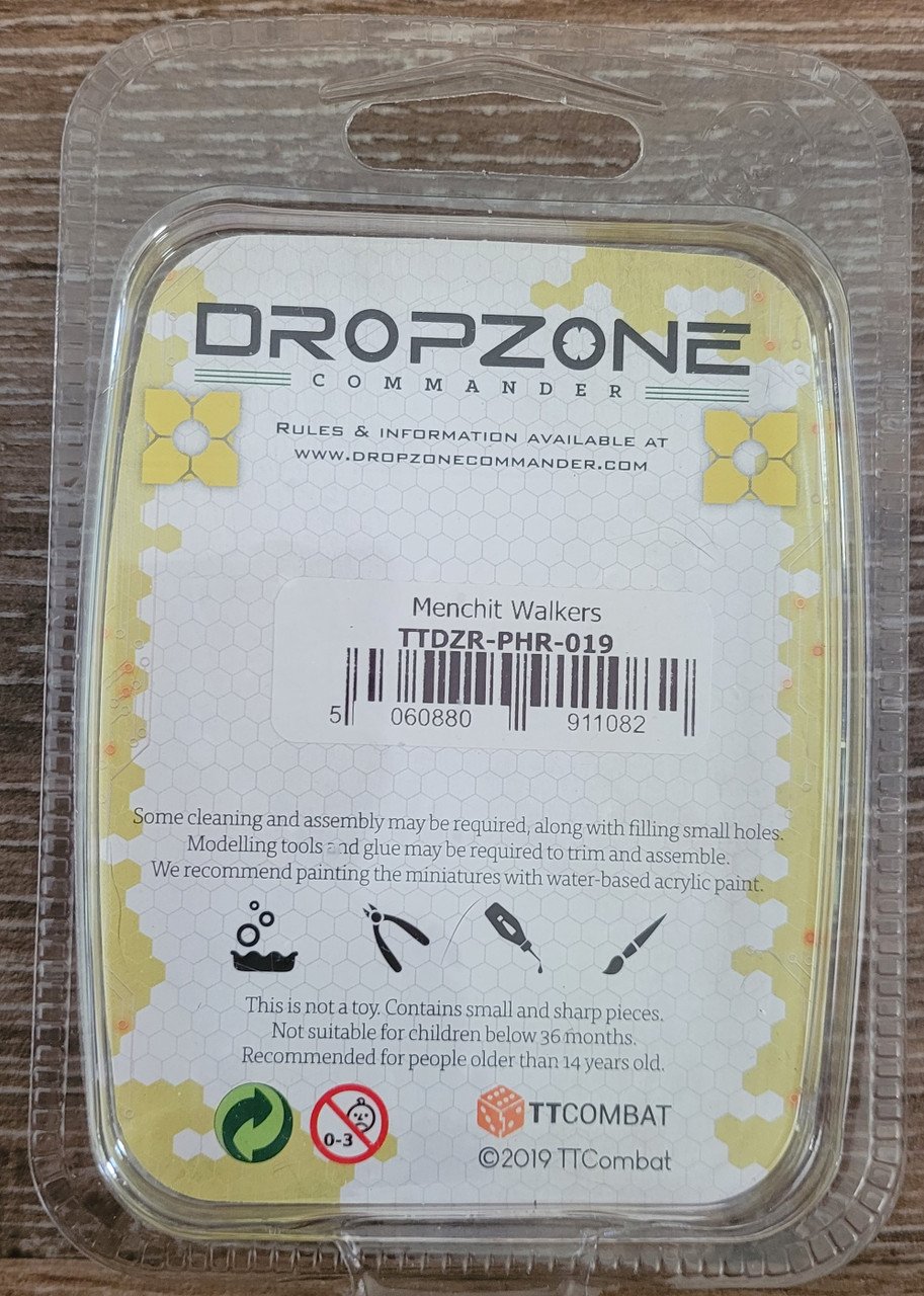 DropZone Commander Menchit Walkers (*See Per Order Flat Rate Shipping)