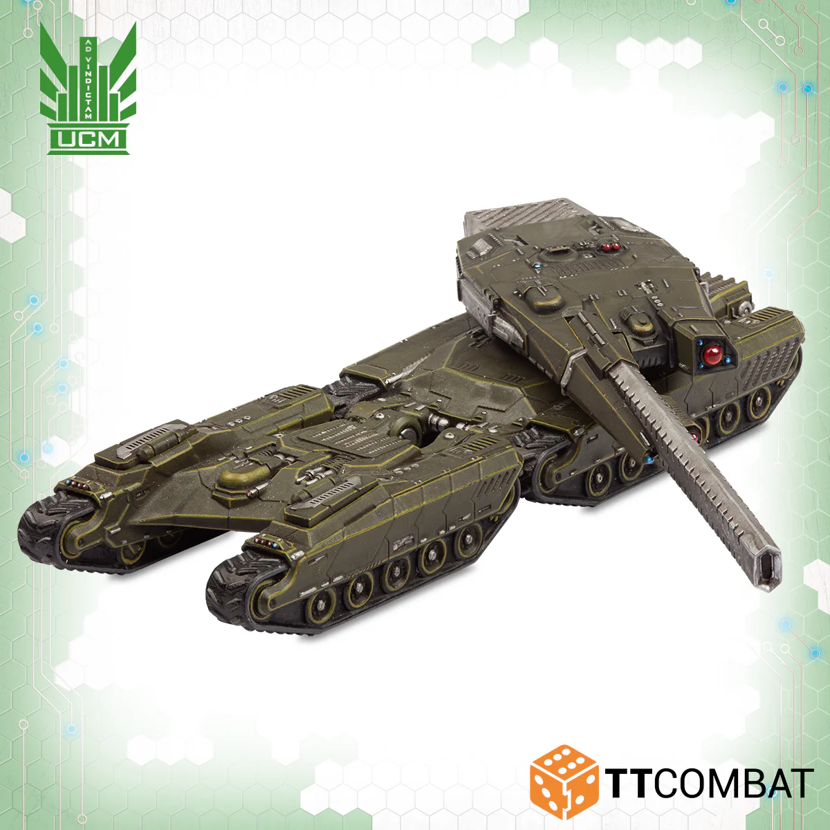 Dropzone Commander Broadsword Super Heavy Tank (*See Per Order Flat Rate Shipping)
