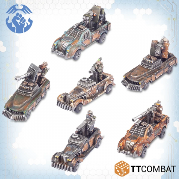 DropZone Commander Rocket Techncals (*See Per Order Flat Rate Shipping)