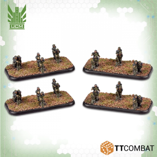 DropZone Commander UCM Mortar Teams (*See Per Order Flat Rate Shipping)