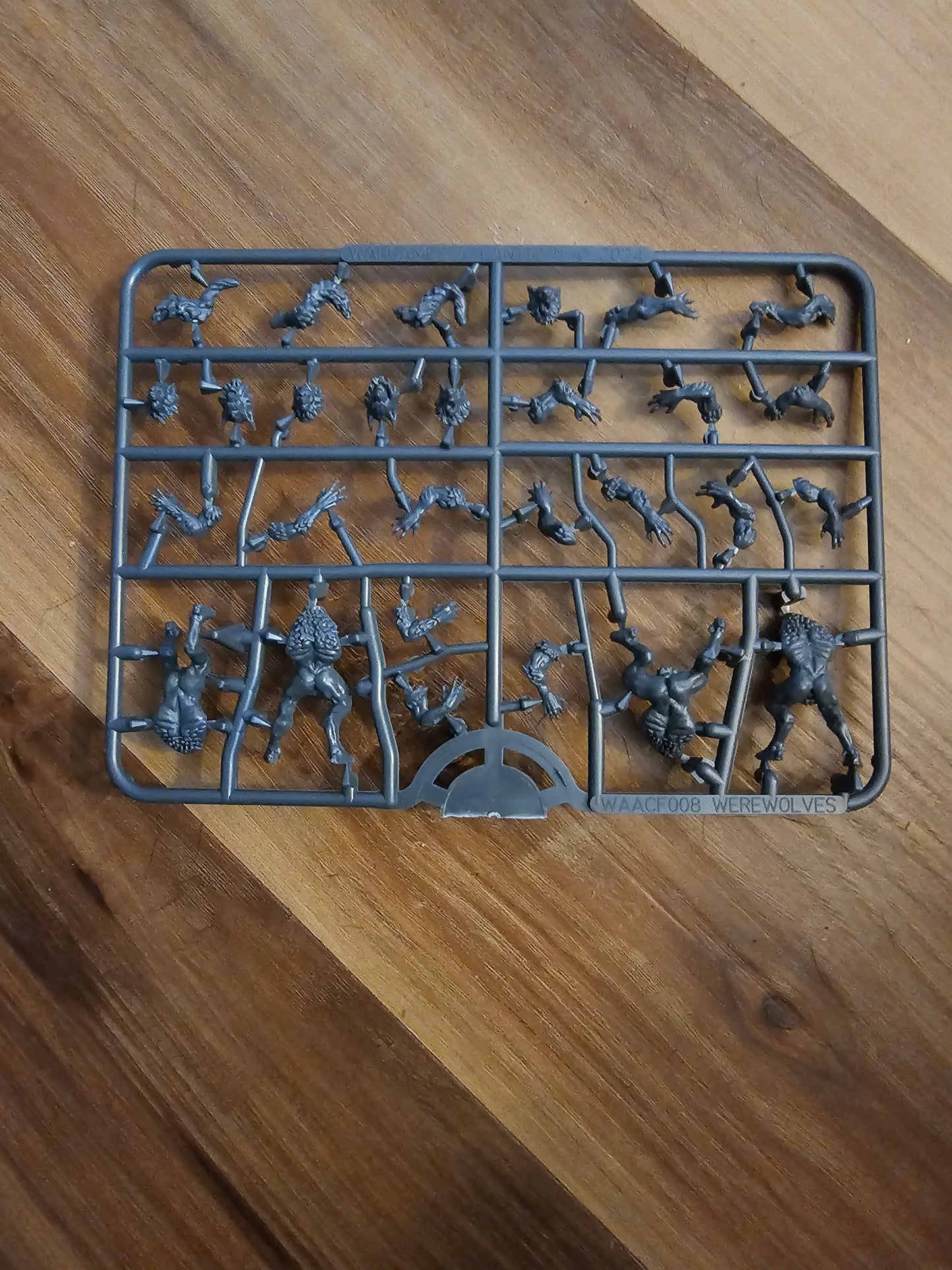 Wargamess Atlantic Werewolfs Single sprue (*See Per Order Flat Rate Shipping)