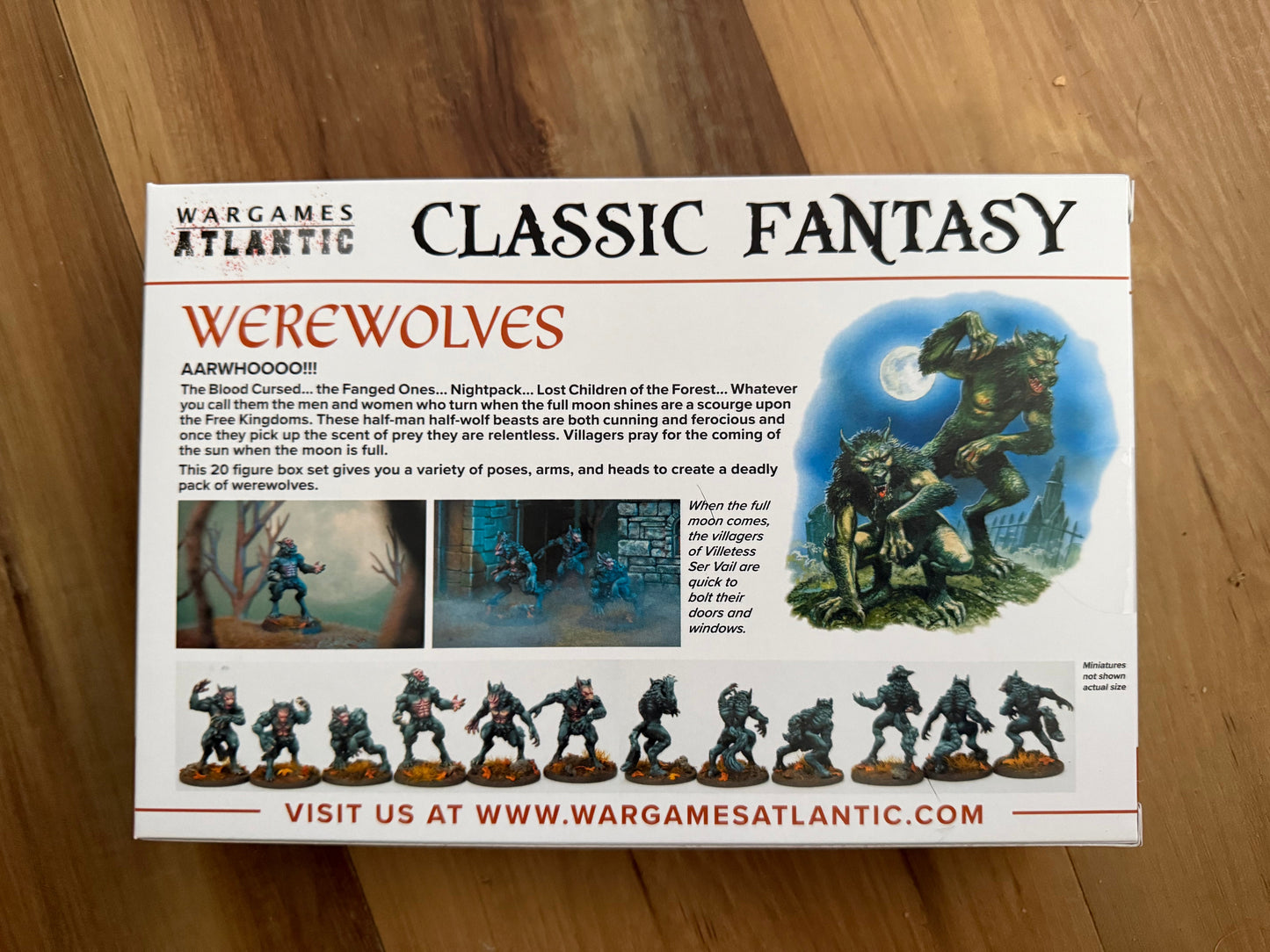 Wargames Atlantic Werewolves (*See Per Order Flat Rate Shipping)
